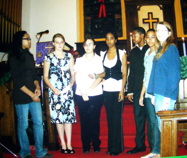 Group
              Photo in Church