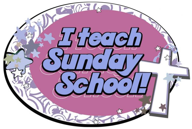 Teaching Sunday
              School Pic